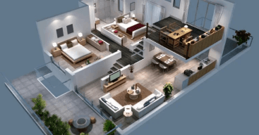Jasa Desain Interior, Exterior Bangunan dan Render 3D