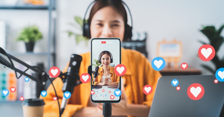 Jasa Content Creator untuk TikTok, Instagram, YouTube